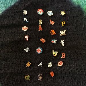 Origami Owl Baseball Team Charms